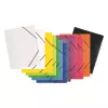 PAGNA Elastic Folder A4 PP oranssi 3 läppää kuminauha