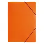 PAGNA Elastic Band Document Folder A3 PP 3 läppää oranssi
