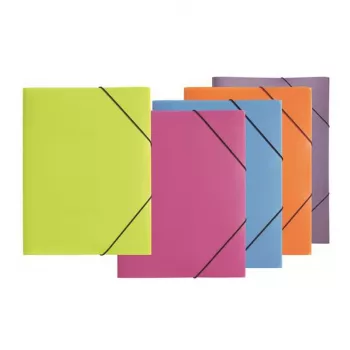 PAGNA Elastic Band Document Folder A3 PP 3 läppää oranssi