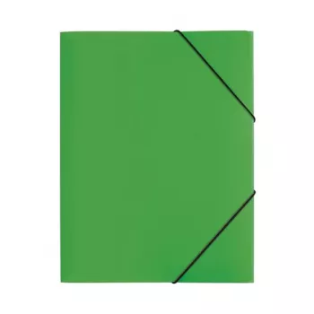 PAGNA portfolio-kansio A4 polypropeeni vihreä kuminauha pysty 21613-05