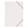 PAGNA 21638-02 A3 polypropeeni (PP) valkoinen kuminauha-keräilykansio 5 kpl:n pakkaus