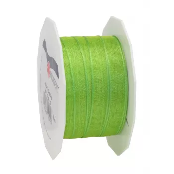 C.E. Pattberg Four Seasons Silk Matte lahjapaperinauha ruohonvihreä 10 mm x 25 m
