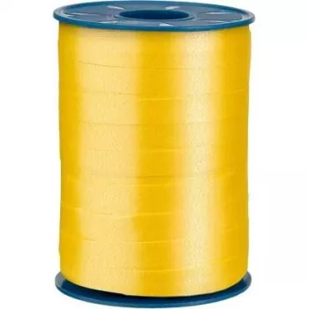 C.E. PATTBERG AMERICA matta keltainen lahjapaperinauha 10 mm x 250 m