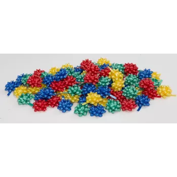 C.E. Pattberg lahjapaperirusetit kiiltävä monivärinen 5,0 mm x 0,95 m