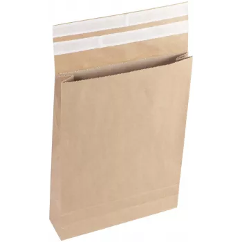 Vereinigte Papierwarenfabriken Classic taittolähetyspussi kaksinkertaisella kiinteällä kiinnityksellä n. DIN B4 ilman ikkunaa ruskea 7,0 cm (2FVMF000513)