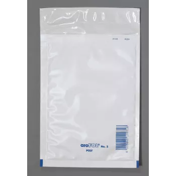 Vereinigte Papierwarenfabriken 100 aroFOL POLY kuplamuovikirjekuori valkoinen 480x370 mm