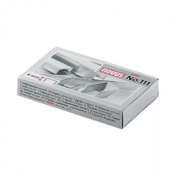 Novus No.111 niitit - 4 mm - 2000 kpl - 15 arkkia - metalli - harmaa