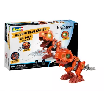 Revell joulukalenteri 'Electric T.Rex' liikkuvilla osilla (01060)