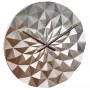 TFA DIAMOND seinäkello metallinen ruusukulta 396 mm x 44 mm kvartsi analoginen