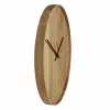 TFA Dostmann 60.3070.01 kvartsiseinäkello 350 mm x 40 mm aito tammipuu