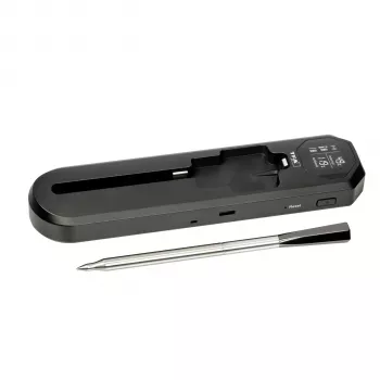 TFA SMART KÜCHEN-CHEF 2 langaton BBQ-lihalämpömittari Bluetooth 4.0:lla, 2 anturia, LCD-taustavalo, sovellusohjaus