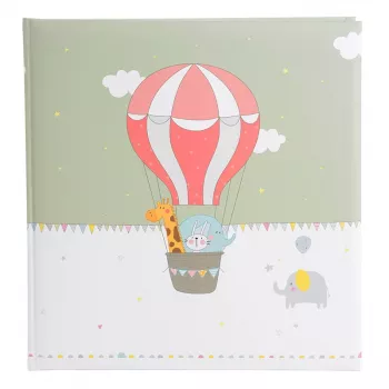 Goldbuch Baby Balloon Ride valokuva-albumi 30x31 cm 60 valkoista sivua 15177 15 177