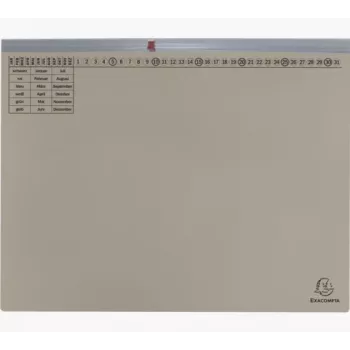 Exacompta 370110B kansio - kartonki - harmaa - 320 g/m² - 265 x 316 mm