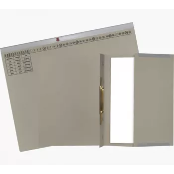 Exacompta 370110B kansio - kartonki - harmaa - 320 g/m² - 265 x 316 mm