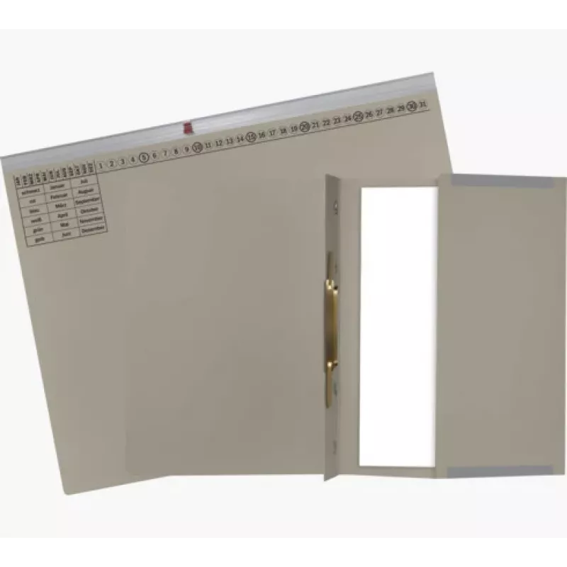 Exacompta 370110B kansio - kartonki - harmaa - 320 g/m² - 265 x 316 mm