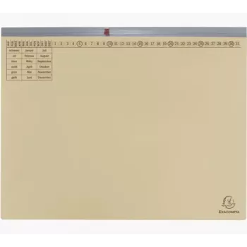 Exacompta 370122B kansio tavanomainen - kartonki - 320 g/m² - 265 x 316 mm - 1 kpl:n pakkaus - chamois