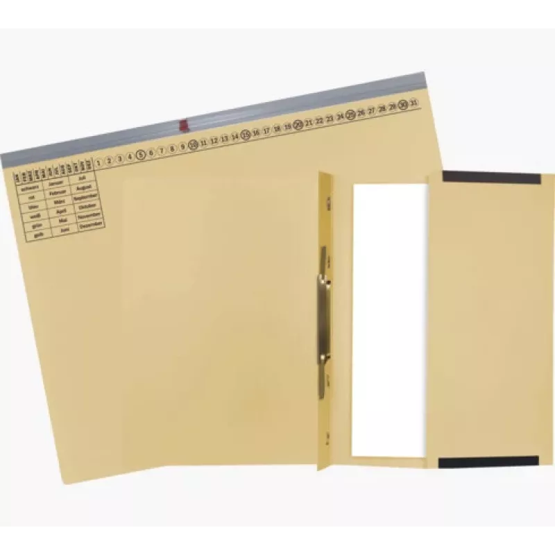 Exacompta 370122B kansio tavanomainen - kartonki - 320 g/m² - 265 x 316 mm - 1 kpl:n pakkaus - chamois