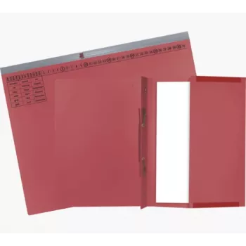 Exacompta 370203B tavanomainen kansio - kartonki - punainen - 320 g/m² - 265 x 316 mm - A4