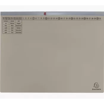 Exacompta 370210B kansio - kartonki - harmaa - 320 g/m² - 265 x 316 mm - A4