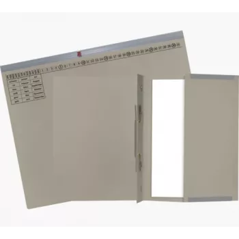 Exacompta 370210B kansio - kartonki - harmaa - 320 g/m² - 265 x 316 mm - A4