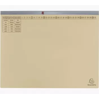 Exacompta 370222B kansio - kartonki - 320 g/m² - 265 x 316 mm - sininen - 1 kpl