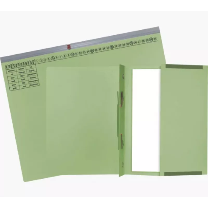 Exacompta 370225B kansio - kartonki - vihreä - 320 g/m² - 265 x 316 mm - A4
