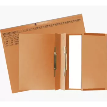 Exacompta 370309B kuminauhakansio - A4 - kartonki 320 g/m² - oranssi