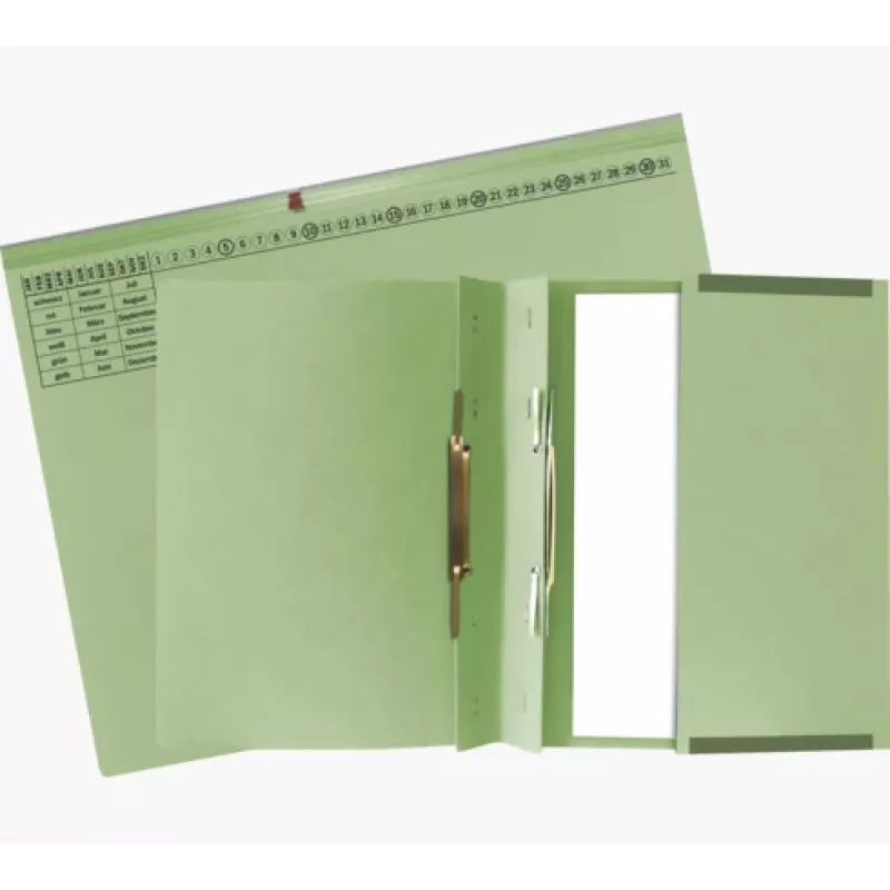 Exacompta 370325B kansio - kartonki - vihreä - 320 g/m² - 265 x 316 mm