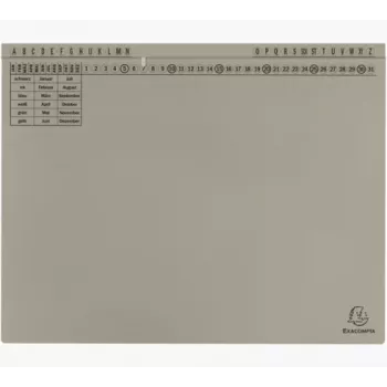 Exacompta 371110B arkistokansio - kartonki - harmaa - 320 g/m² - 265 x 316 mm