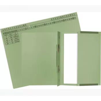Exacompta 371125B kansio - kartonki - vihreä - 320 g/m² - 265 mm - 316 mm