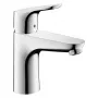 Hansgrohe Focus yksivipuinen pesuallashana 100 viemärisarjalla, kromi