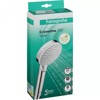 Hansgrohe Crometta Vario EcoSmart käsisuihku valkoinen/kromi