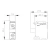 Siemens SIRIUS ACT LED-moduuli integroidulla LEDillä AC/DC 24V valkoinen