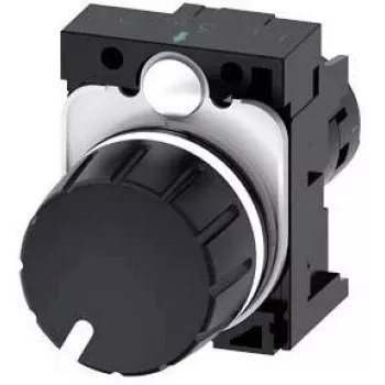 Siemens 3SU1200-2PS10-1AA0 SIRIUS ACT potentiometri 10 kOhm, 22 mm, musta, ruuviliitäntä