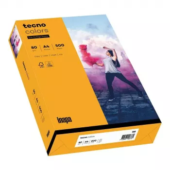 Papyrus TECNO Colors Medium Orange A4 kopiopaperi 80 g/m² 500 arkkia
