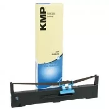 KMP-värinauha Epson LQ 590 / FX 890, nylon, musta, täytettävä, 12,7 mm x 17 m (1984.0501)