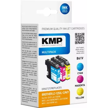 KMP yhteensopiva mustesuutinpatruuna musta High Yield Brother DCP-J4110DW, MFC-J4410DW, MFC-J4510DW, MFC-J4610DW, MFC-J4710DW, MFC-J6520DW, MFC-J6720DW, MFC-J6920DW (1526,4050)