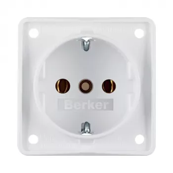 Berker suko-pistorasia 941852502 polarvalkoinen matta