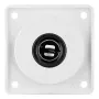 Berker 945172509 Integro pistorasia 12V polarvalkoinen kiiltävä