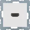 Berker 3315438989 HDMI-moduuli, valkoinen