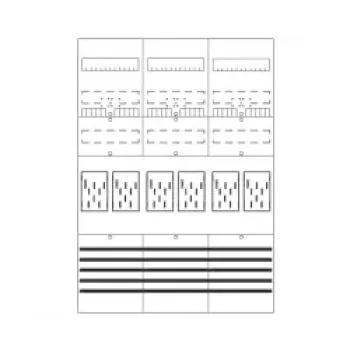 Striebel & John mittarikenttä 7RE 6ZBF37B6 esikokoonpantu BKE-I:llä 2CPX054079R9999