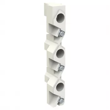 ABB ZE60 varokelohko 2CPX061045R9999 varokepidin 1-napainen 32A 690V AC 10x38mm harmaa