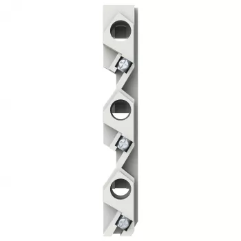 ABB ZE60 varokelohko 2CPX061045R9999 varokepidin 1-napainen 32A 690V AC 10x38mm harmaa