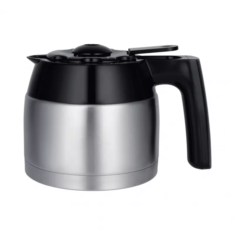 Steba KM F3 -termosuodatinkahvinkeitin, 1,25 l, 1000 W, ruostumaton teräs/musta