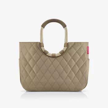 Reisenthel Loopshopper L Frame Rhombus olive (OR5047)