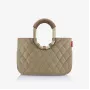 Reisenthel loopshopper M Frame Rhombus -ostoskori oliivi (OS5047)