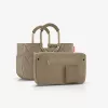 Reisenthel loopshopper M Frame Rhombus -ostoskori oliivi (OS5047)