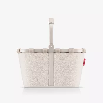 Reisenthel Carrybag Teddy Sand (BK1042) - ostoskori, 22L, kierrätetty polyesteri