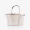 Reisenthel Carrybag Teddy Sand (BK1042) - ostoskori, 22L, kierrätetty polyesteri