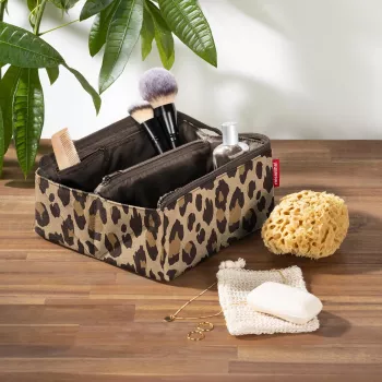 Reisenthel Necessaire Fold Case -toalettilaukku beige/musta (MN6048)
